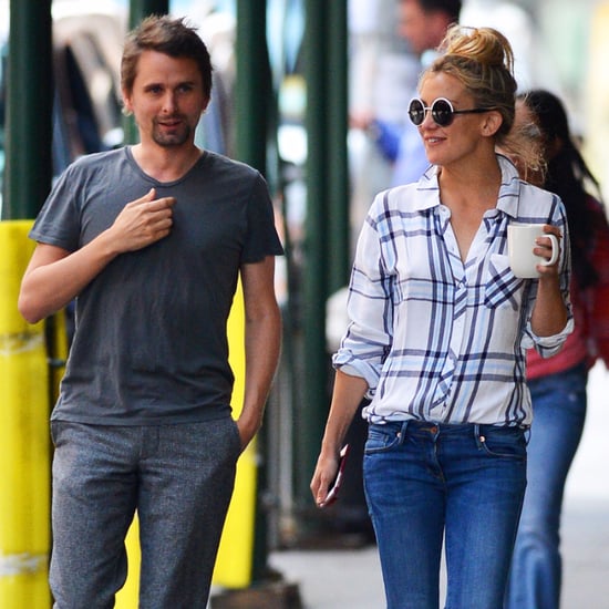 Kate Hudson and Matthew Bellamy Getting Coffee in NYC