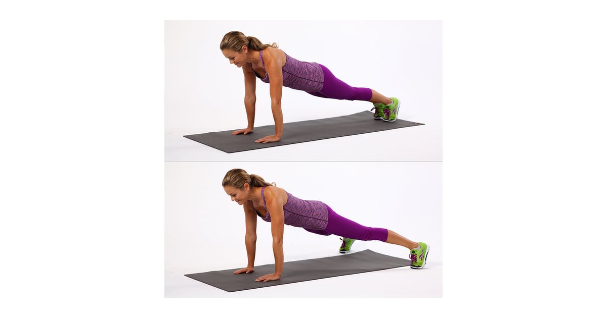 Burpee With Plank Jack Burpee Challenge POPSUGAR Fitness Photo 6