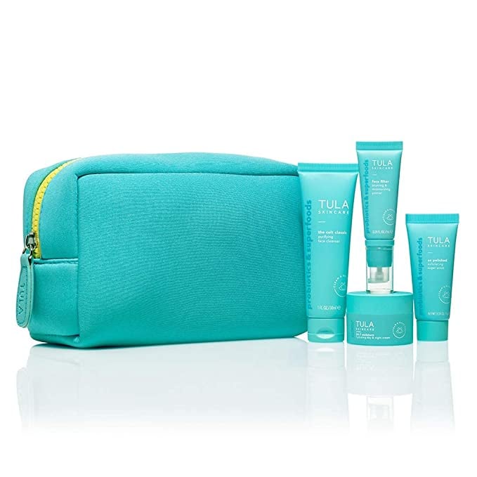 TULA Probiotic Skin Care On the Go Best Sellers Travel Kit