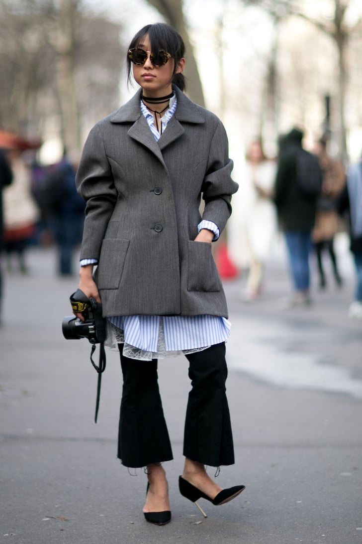 Day 5 | Paris Fashion Week Street Style Fall 2016 | POPSUGAR Fashion ...