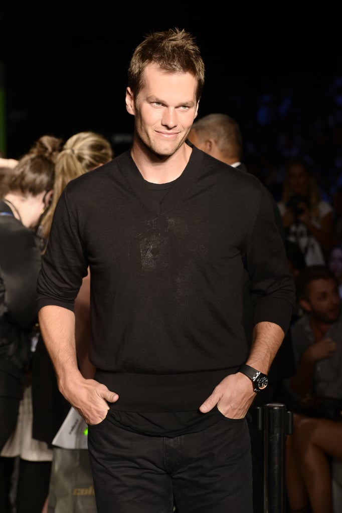 Tom Brady Cheering For Gisele Bundchen on the Runway