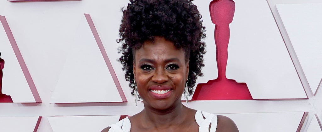 Viola Davis's Curly Updo at the 2021 Oscars With Photos