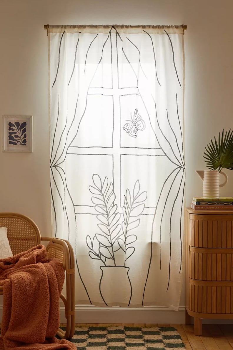 A Meta Curtain: Urban Outfitters Joe Apartment Window Panel