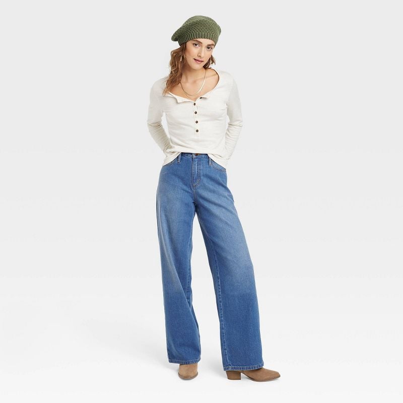Universal Thread Women's High-Rise Wide Leg Jeans