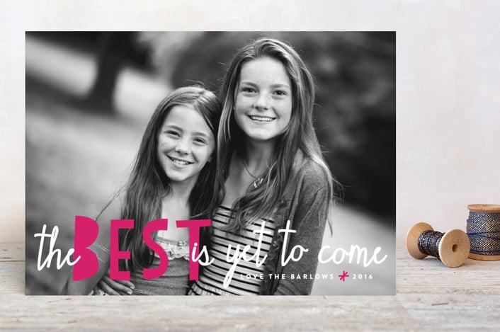 Bright Future Holiday Photo Cards