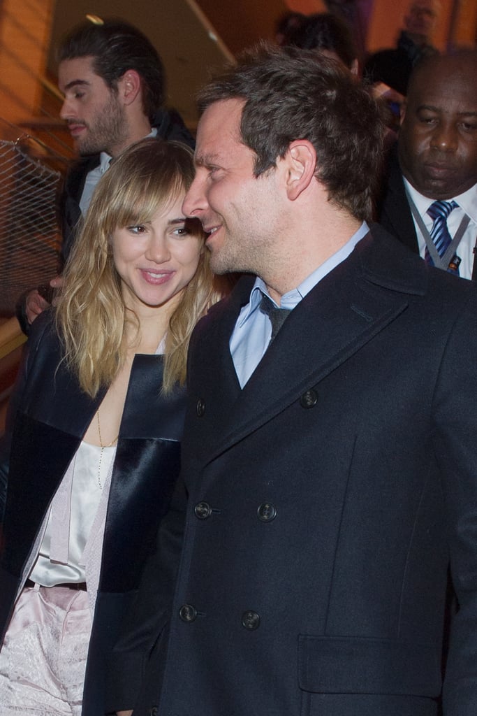 Bradley Cooper and Suki Waterhouse were all smiles  when they left the 2014 Berlin International Film Festival opening party together on Thursday.