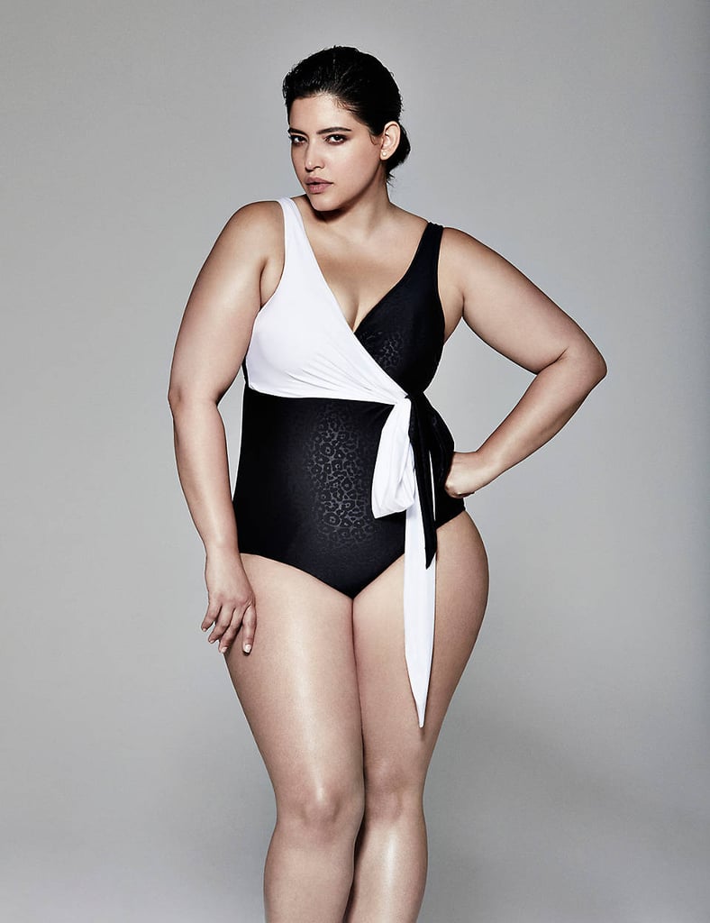 Lane Bryant Swim One Piece With Built-In Balconette Bra by Sophie Theallet