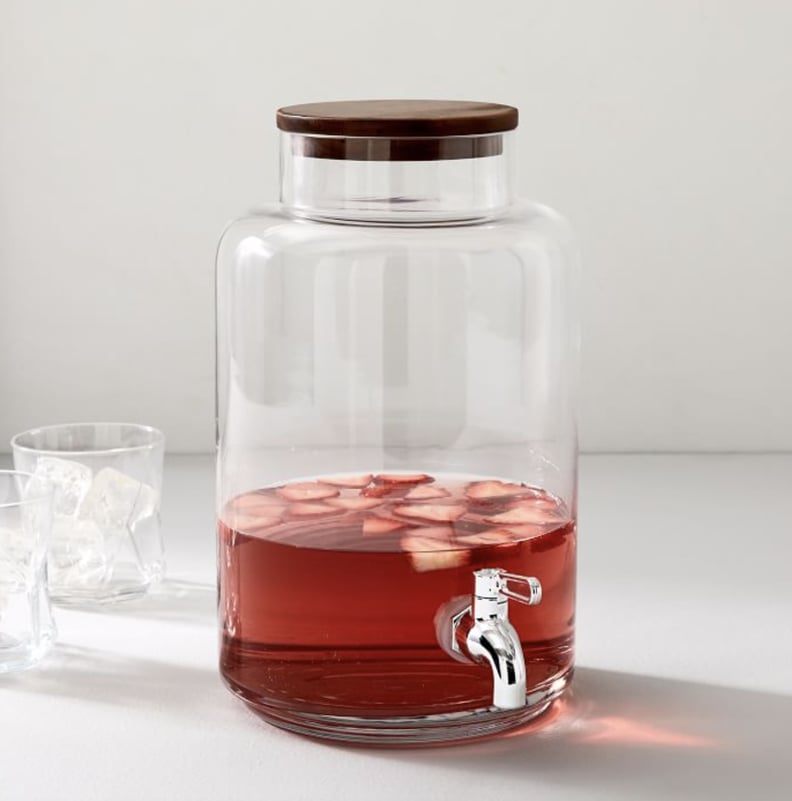 For Summer Drinks: West Elm Glass Drink Dispenser