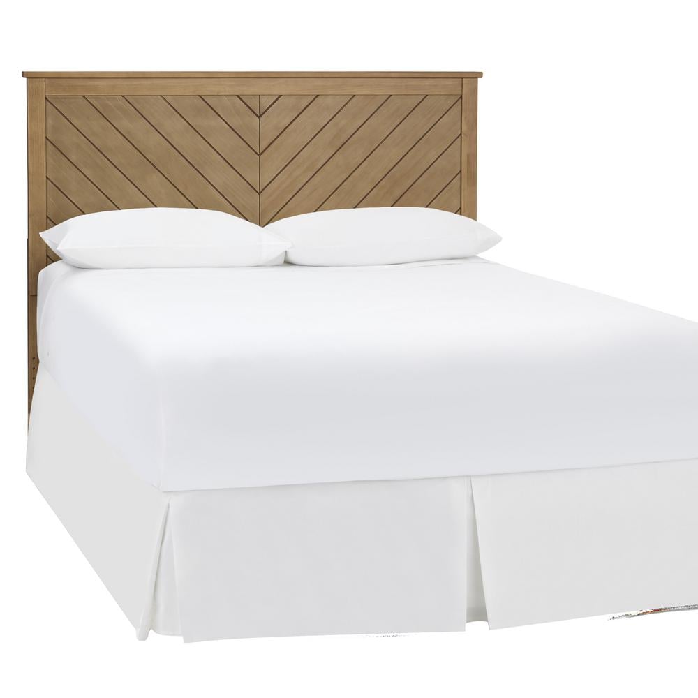 StyleWell Fergus Patina Finish Queen Size Chevron Slat Headboard