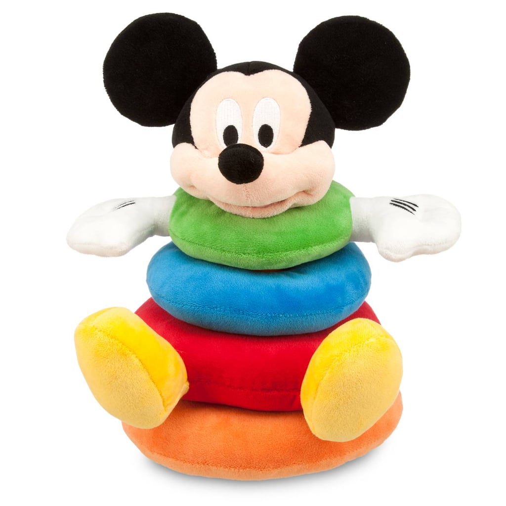 A Plush Toy: Mickey Mouse Plush Stacking Toy