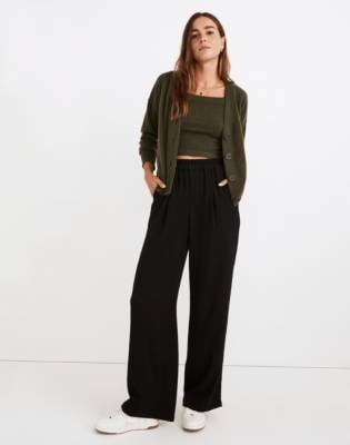 Madewell Pull-On High-Rise Straight Pants