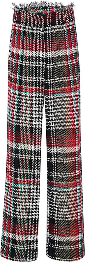 Oscar de la Renta Tweed Trousers