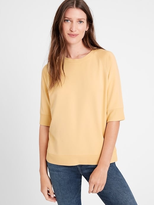 Banana Republic Baby Terry Short-Sleeve Sweatshirt