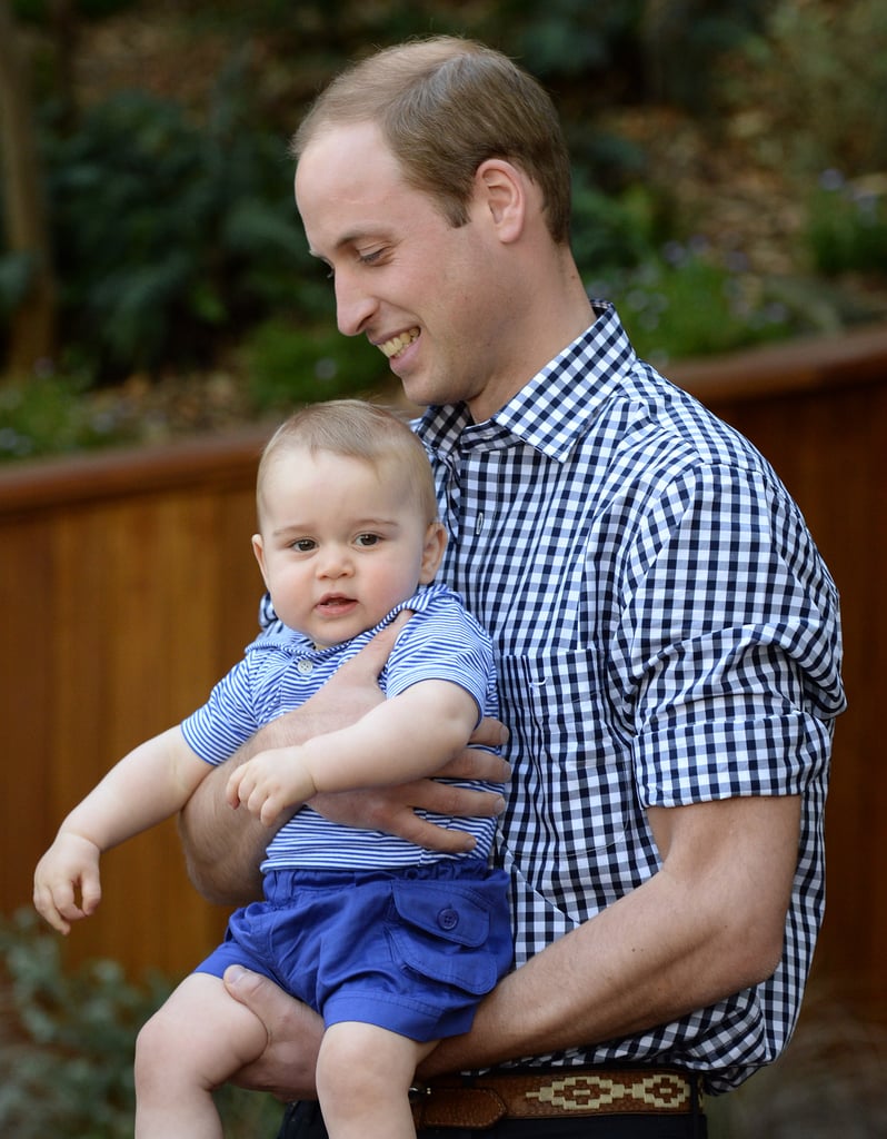 George's visit to the Taronga Zoo in Sydney, Australia, on April 20.