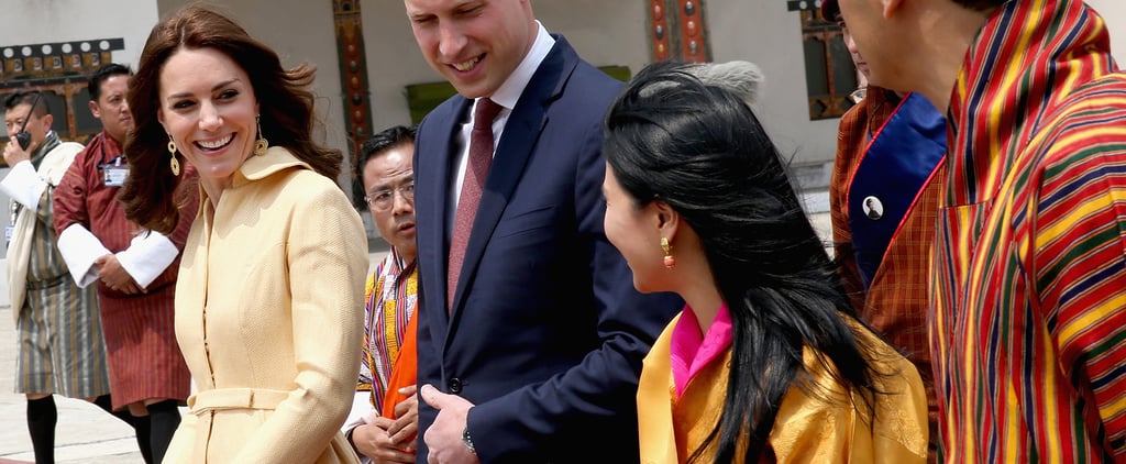 Kate Middleton Emilia Wickstead Coat in Bhutan 2016