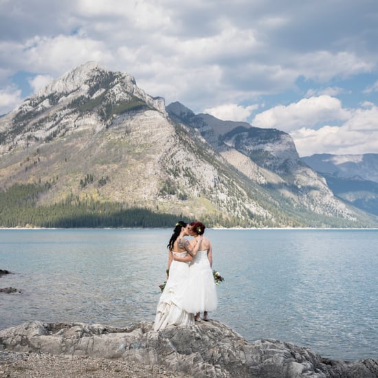 Lakeside Banff Wedding