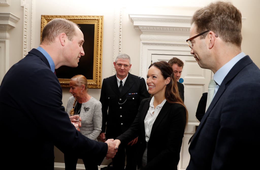 Prince Harry and William With Met Excellence Winners 2018