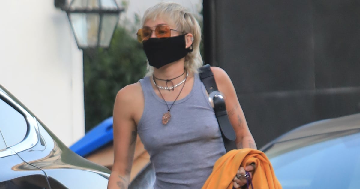 Outfit Obsession: Miley Cyrus Puts a ’70s Spin on an Effortlessly Sexy ’90s Look