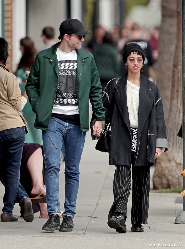 FKA Twigs Wearing Engagement Ring With Robert Pattinson