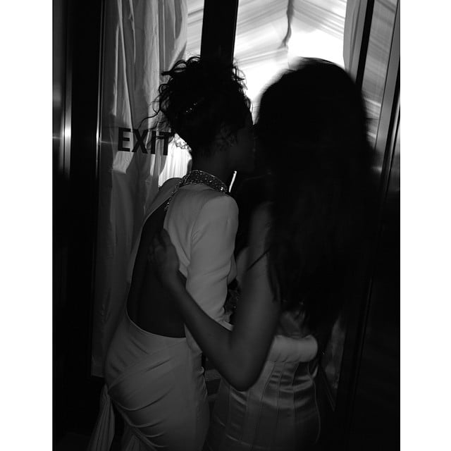 Kim Took A Picture Of Her Younger Sister Kendall Jenner Hugging Kim Kardashian S Met Gala Diary Is Your High Fashion Fantasy Popsugar Celebrity Photo 11