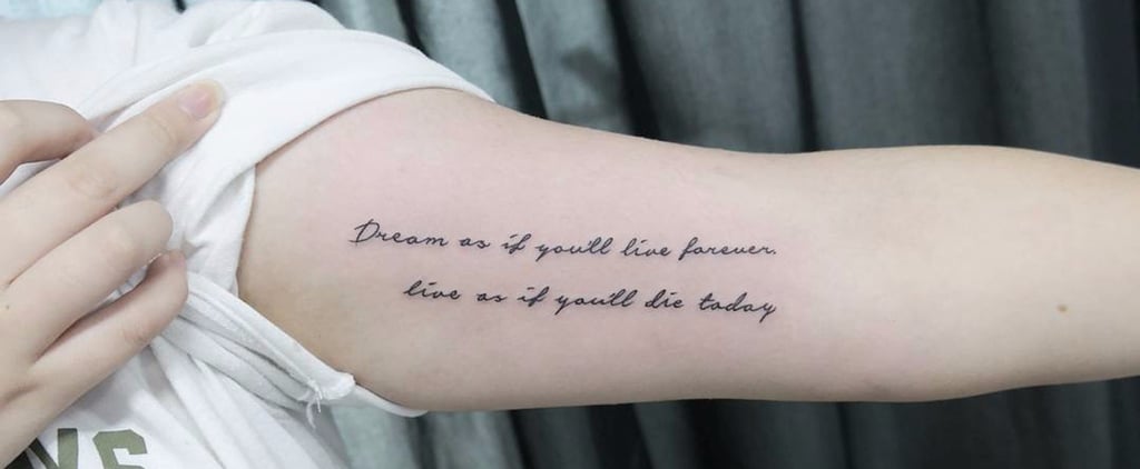 Arm Quote Tattoos