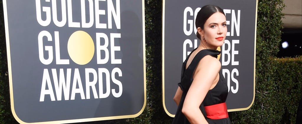Mandy Moore's Golden Globes Dress 2018