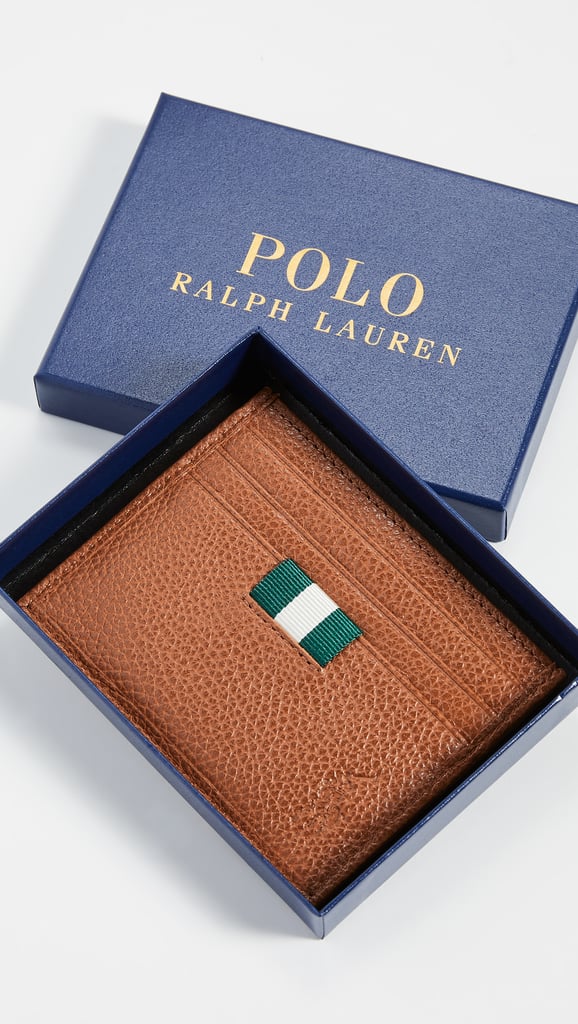 Polo Ralph Lauren Tailored Pebble Leather Card Case