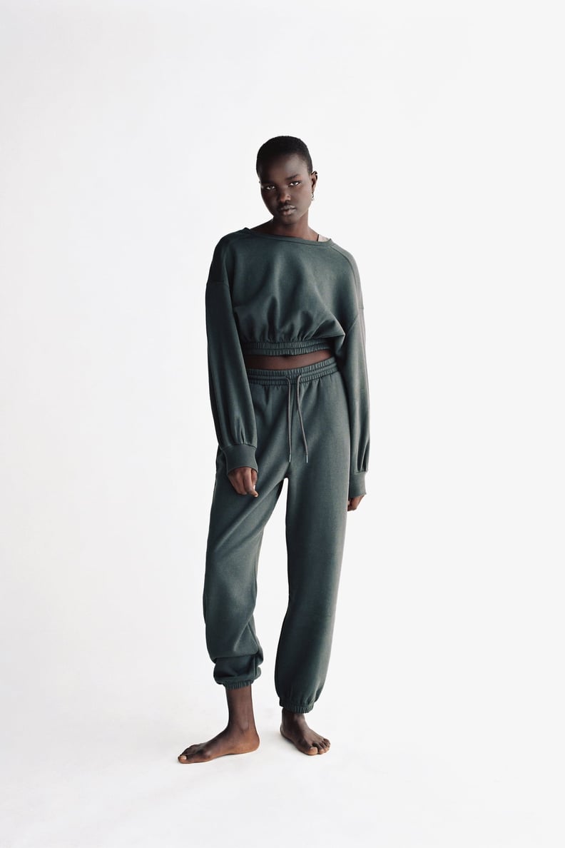 Zara sweat sale suit