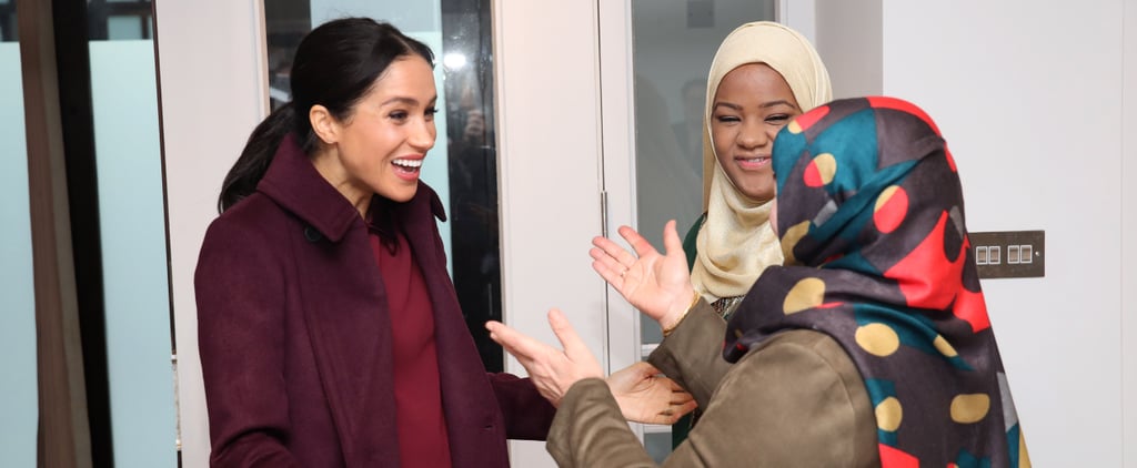 Meghan Markle Visits Hubb Community Kitchen November 2018