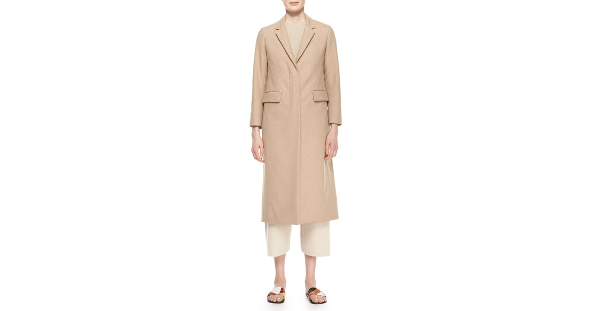 The Row Classic Fitted Zip Long Coat ($2,450) | Kendall Jenner's ...