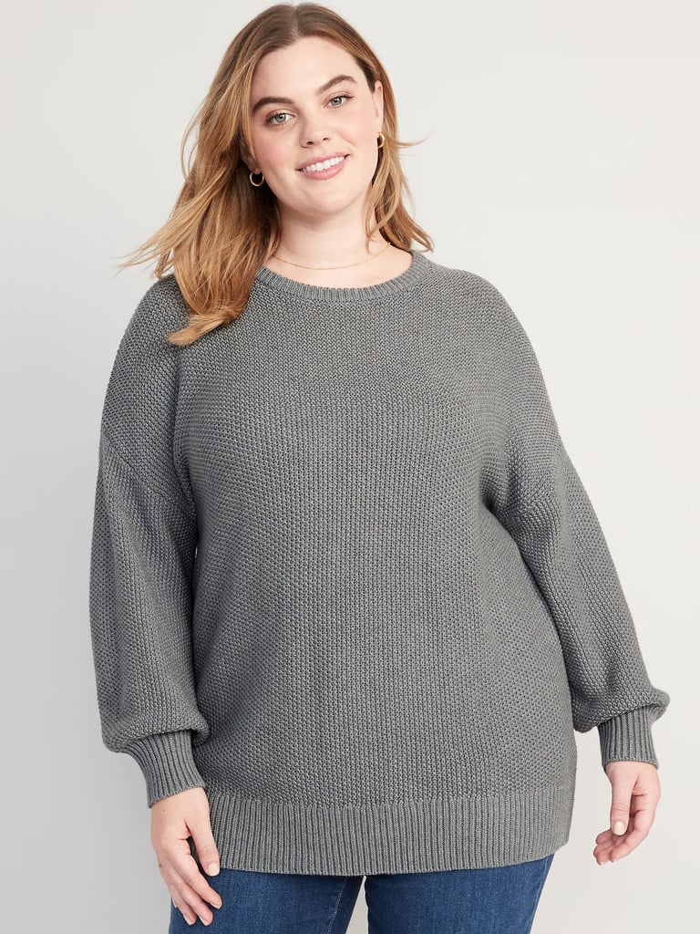 Old Navy Textured-Knit Tunic Sweater