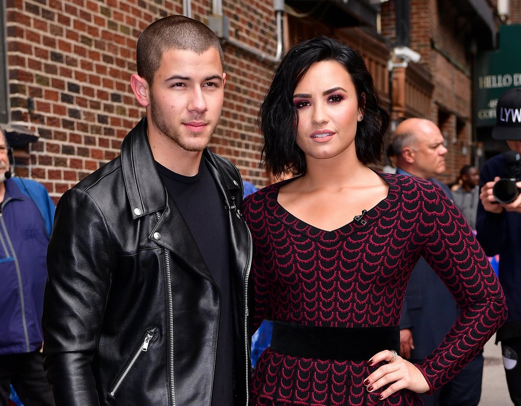 Nick Jonas and Demi Lovato in NYC June 2016