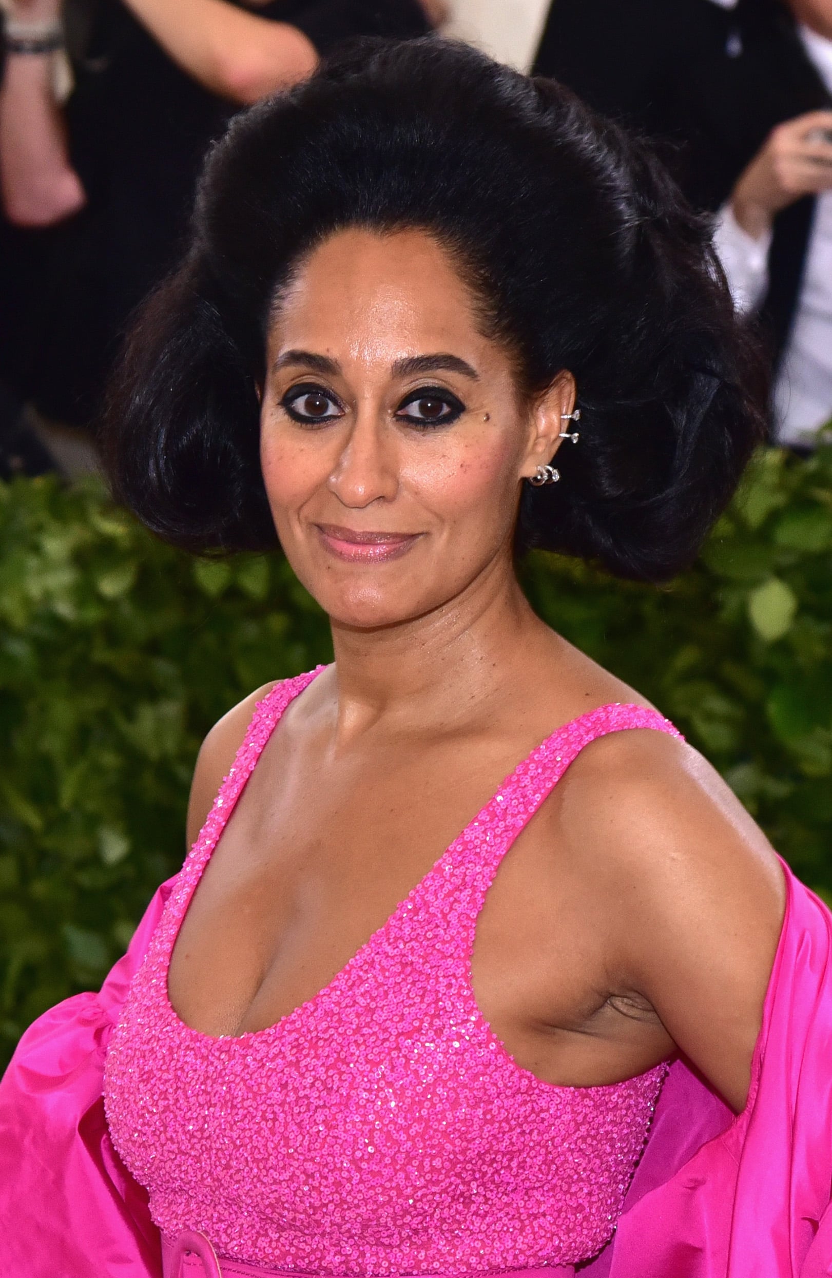 Tracee Ellis Ross s Bouffant at the Met Gala in 2018 These