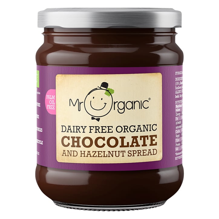 Mr Organic Dairy Free Chocolate and Hazelnut Spread