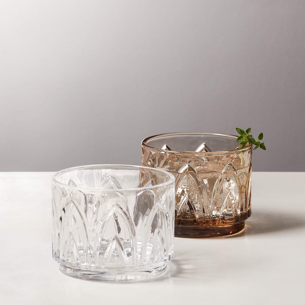Whiskey Glasses: CB2 Buchanan Stacking Double Old-Fashioned Glasses
