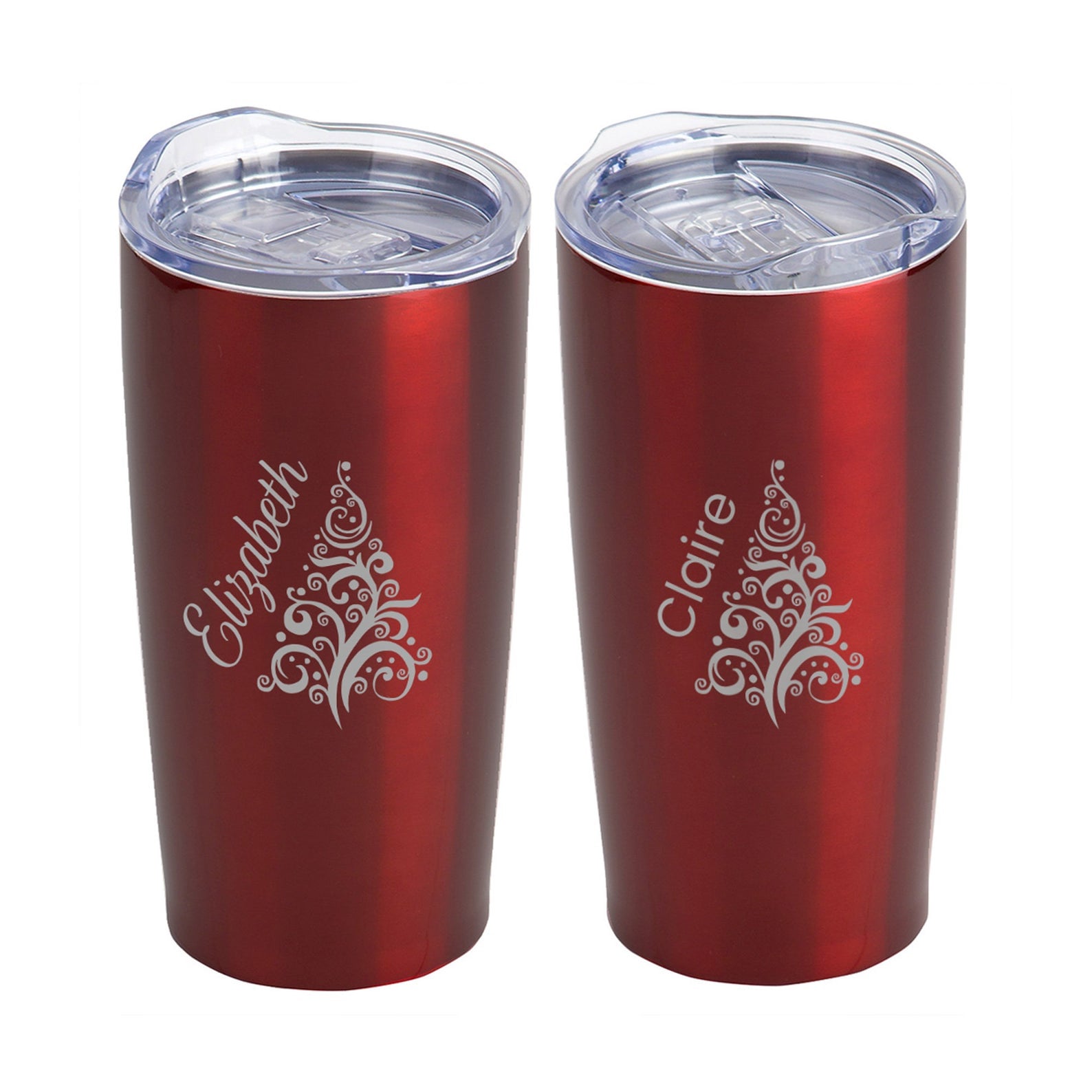 korn Stolthed kom over Engraved Personalized Christmas Tree Red Tumbler | The Best Christmastime  Coffee Tumblers That Pair Well With Peppermint Mochas | POPSUGAR Food Photo  34