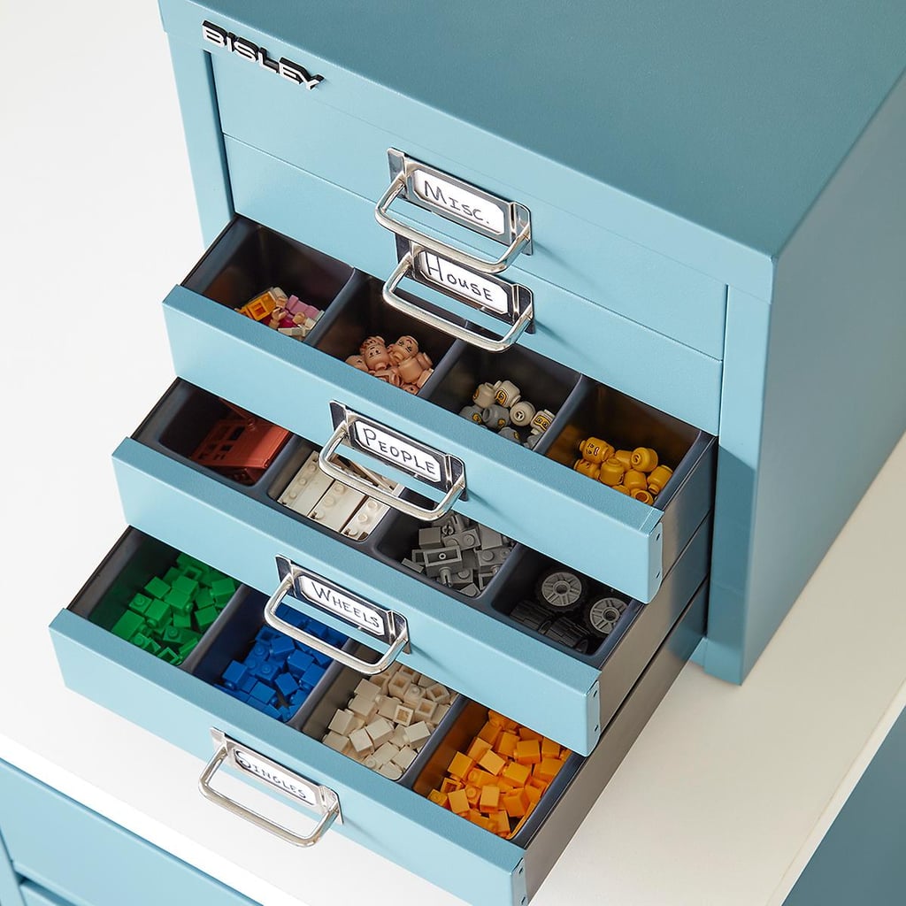 Bisley Blue 5 Drawer Cabinet Lego Storage Ideas Popsugar