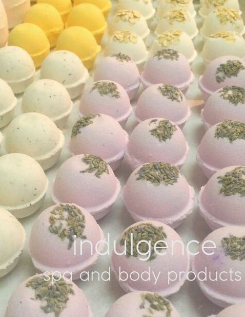 Indulgence Spa 10 Mini Mani/Pedi Lavender Bath Bombs