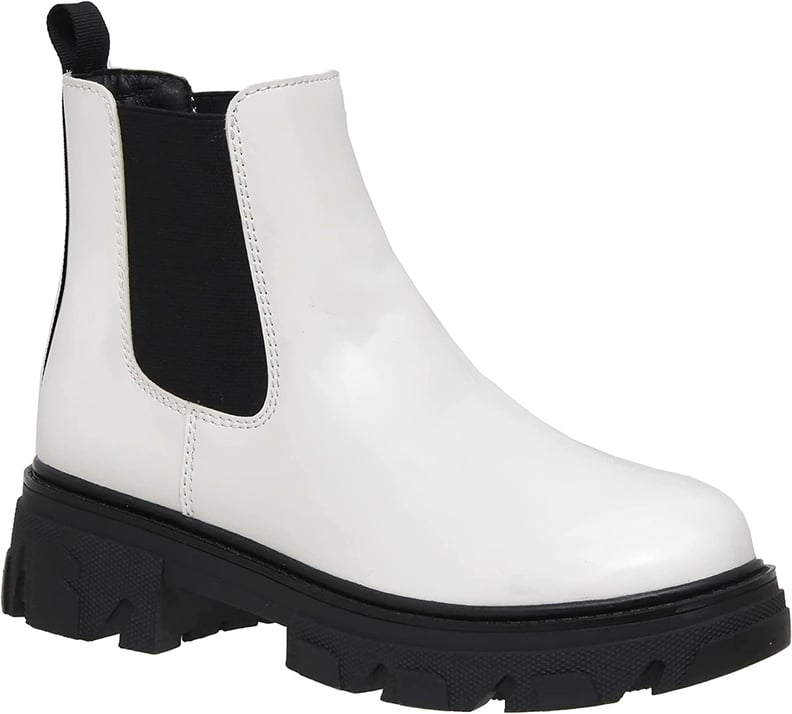 Best White Chelsea Boots For Women: Cushionaire Perry Slip-On Chelsea Boot