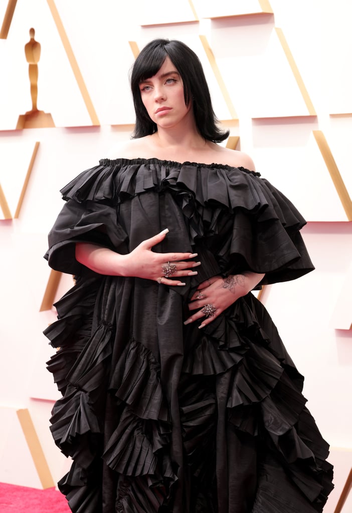 Billie Eilish's Gucci Dress and Platform Boots at the Oscars