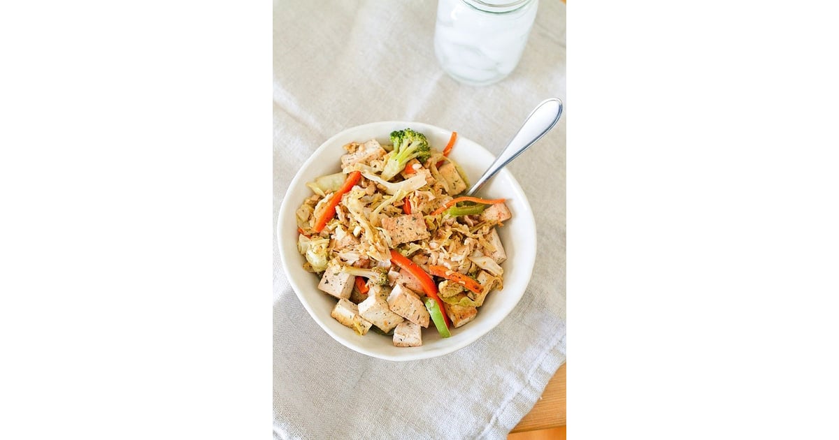 Tofu Veggie Cabbage Noodles Veggie Noodle Recipes POPSUGAR Fitness Photo 12
