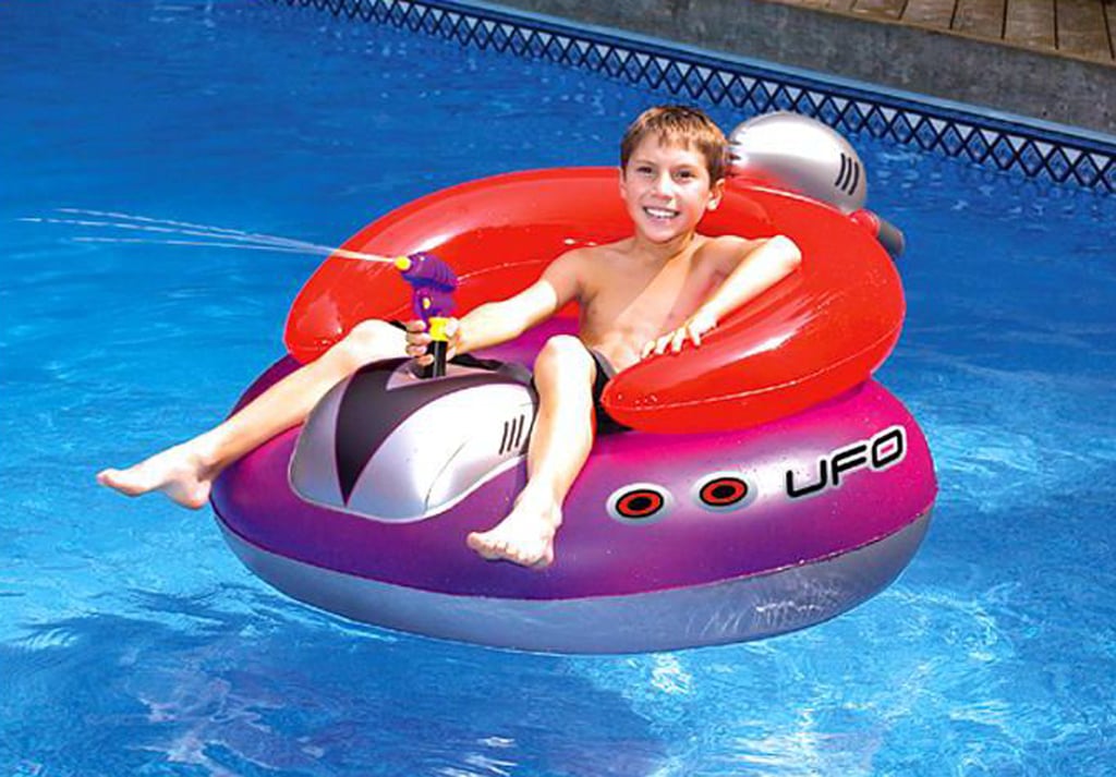 Swimline Inflatable UFO Lounge Chair Swimming Pool Float, 2-Pack