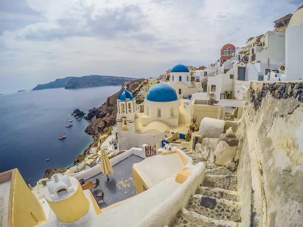 Stroll Through Oia