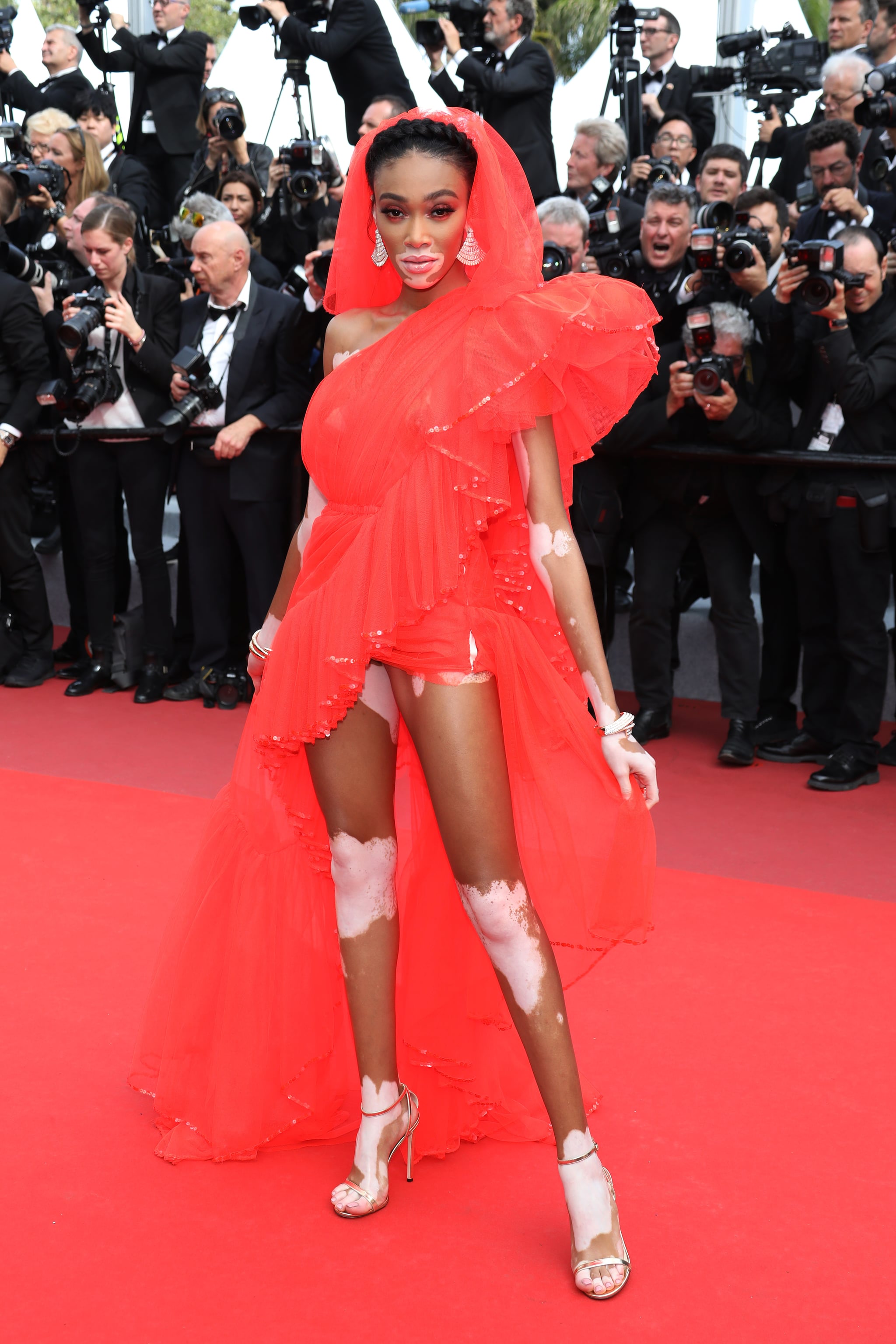 Winnie Harlow at the 2019 Cannes Film Festival