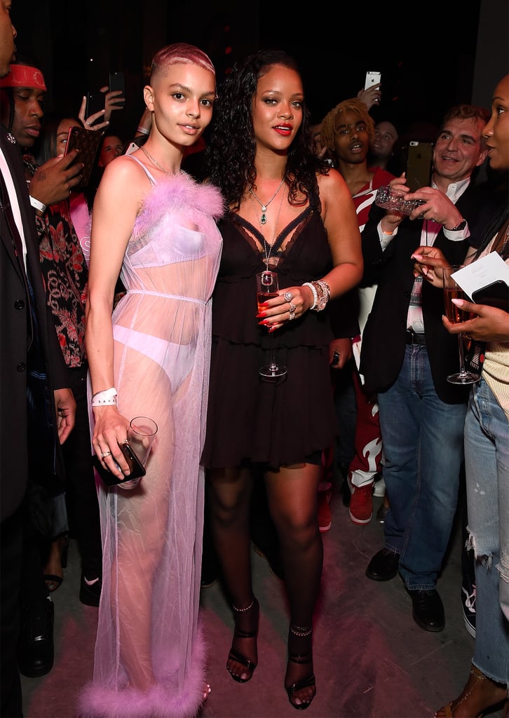 Rihanna at Savage x Fenty Lingerie Launch Event in NYC 2018
