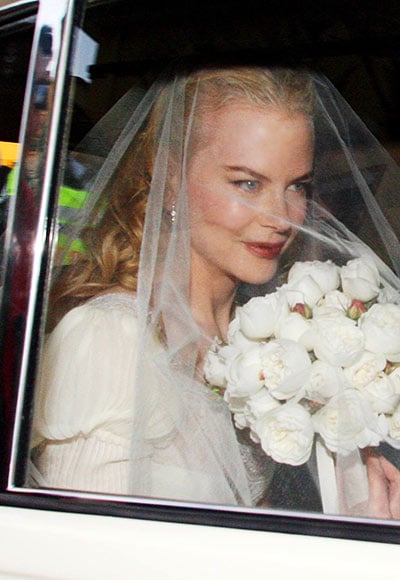 Nicole Kidman S Eager Arrival 100 Memorable Celebrity Wedding