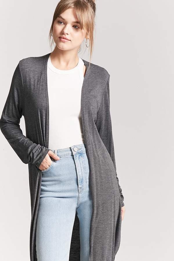 Long duster sweater sale from forever 21