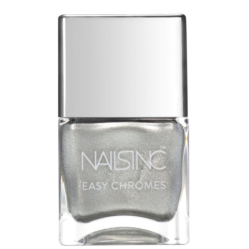 Nails Inc Easy Chrome Nail Polish Collection in Steely Stare
