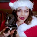 Jenna Dewan Tatum Dresses Up as Santa and Cuddles With Rescue Dogs For a Good Cause