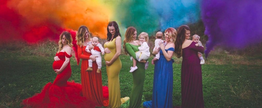 Rainbow Baby Maternity Photos